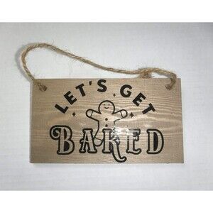 Small Wooden Holiday Signs w/ Sayings